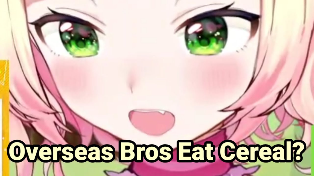 Overseas Bros Eat Cereal?