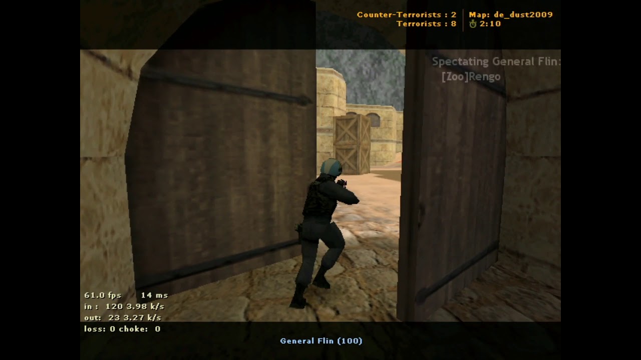 Bardo en CS 1.6, Se cagan a puteadas