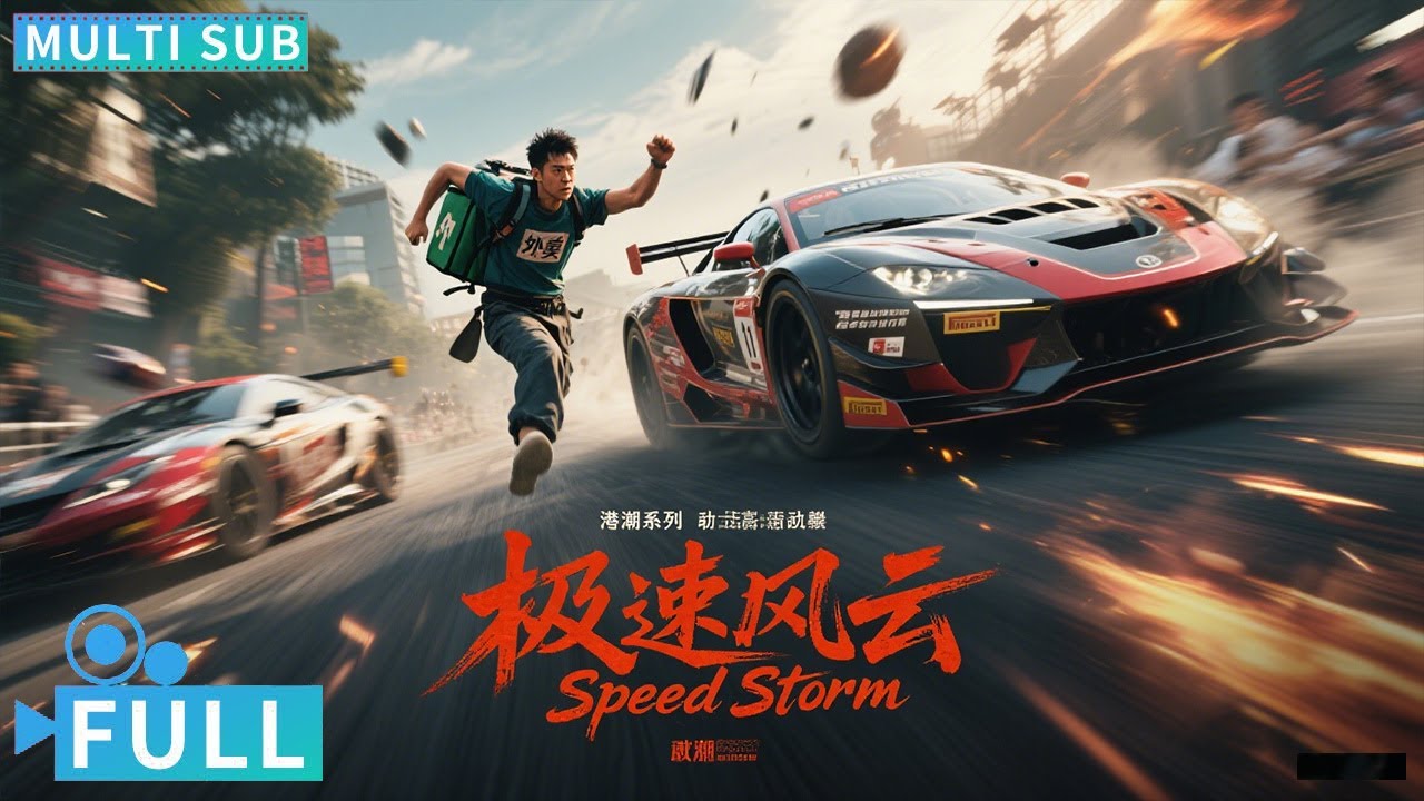 【Multi Sub】《极速风云 / Rapid Speed》外卖小哥竟是隐藏赛车大佬 神速车技碾压东洋专业赛车手丨#电影 #腾讯视频 #动作电影