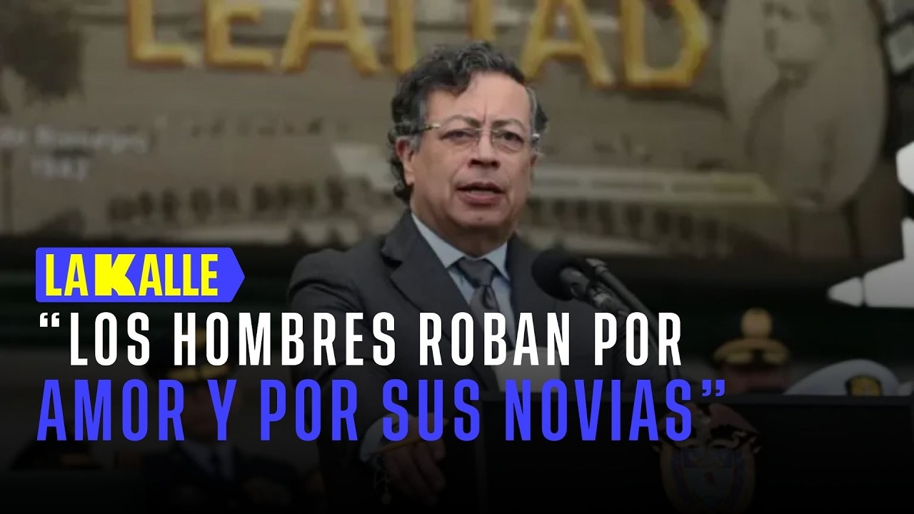¿Robar por AMOR? La POLÉMICA declaración de GUSTAVO PETRO sobre jóvenes y delincuencia en Colombia
