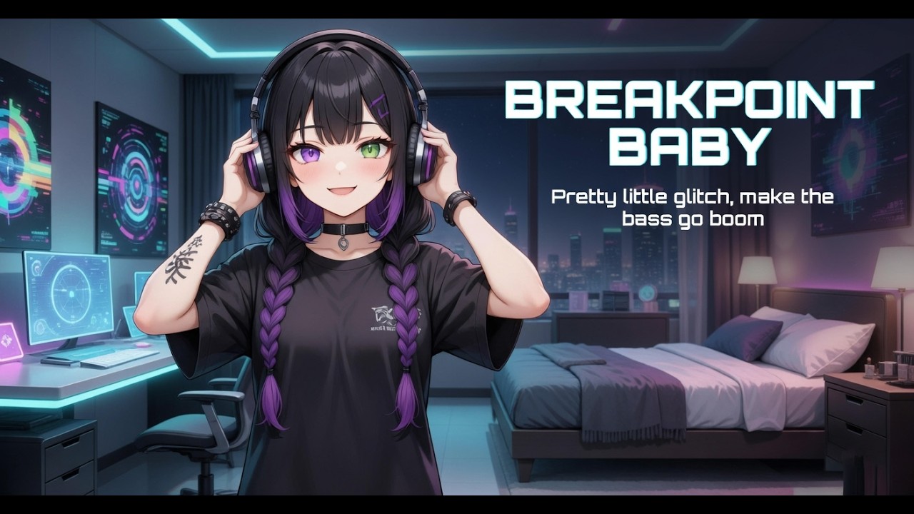 BREAKPOINT BABY // E-Va 💜💚 // Glitch Hop x Midtempo Bass