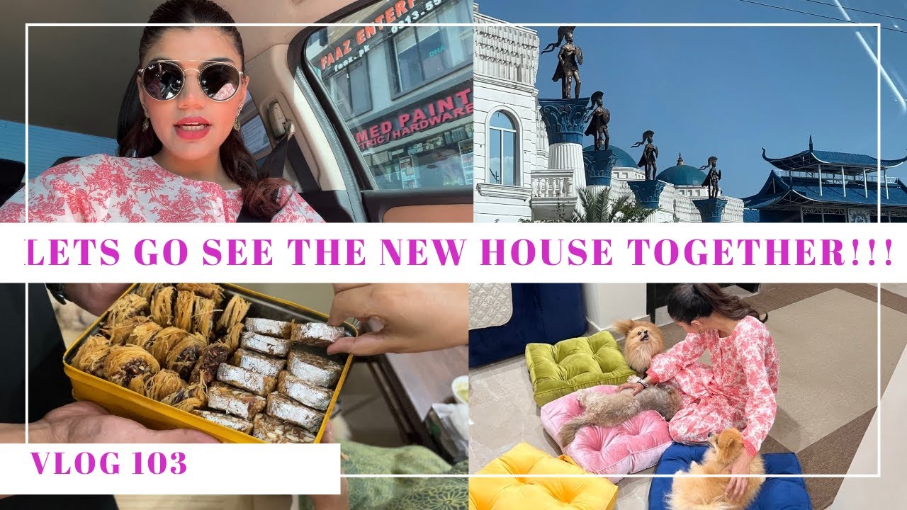 LET'S GO SEE THE NEW HOUSE TOGETHER (MASHALLAH) - Vlog 103
