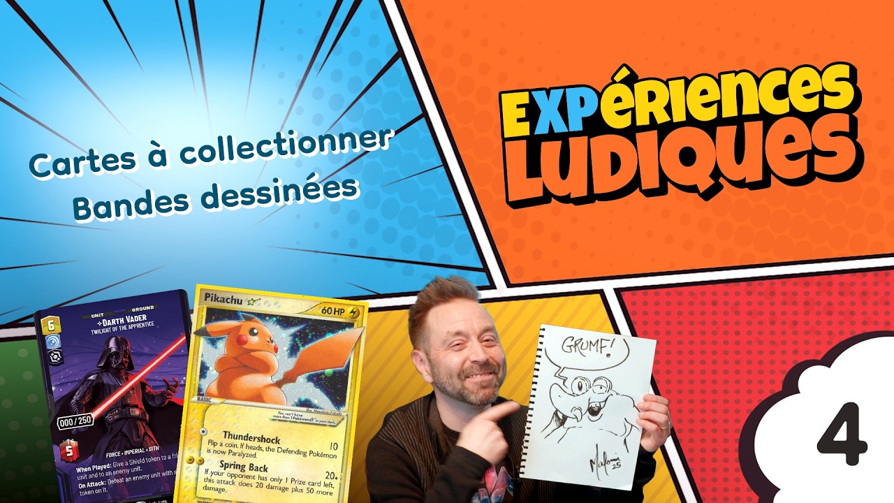 Cartes &agrave; collectionner et BDs | Exp&eacute;riences Ludiques