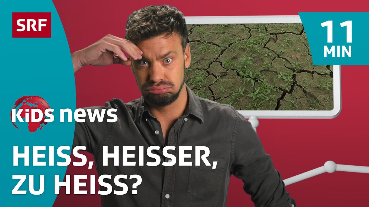 SRF Kids News: Hitzesommer 2022 & seine Folgen | Kindervideos