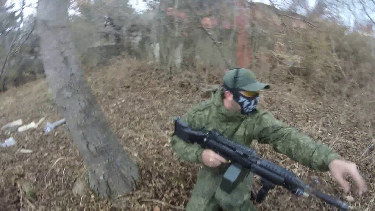 Пулеметчик в страйкболе stoner lmg Russian airsoft machine gunner PewPew Airsoft