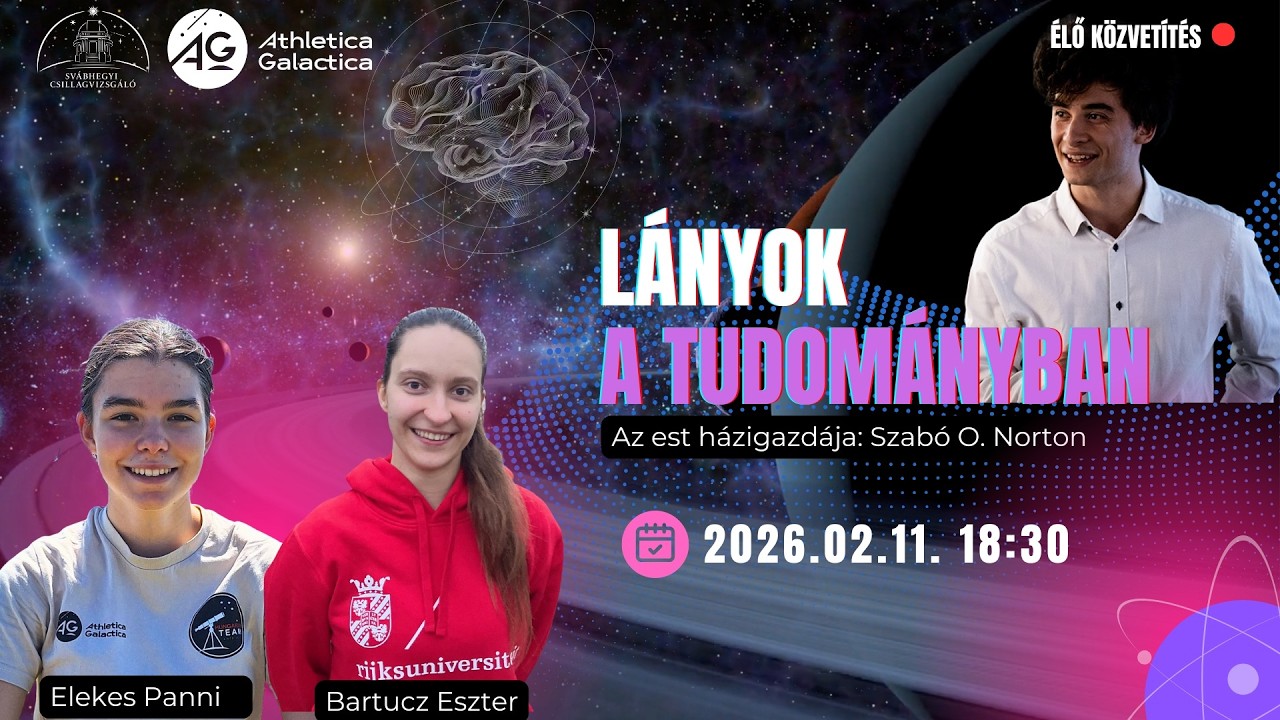 Nők és lányok a tudományban – két lány, aki a csillagászatot választotta