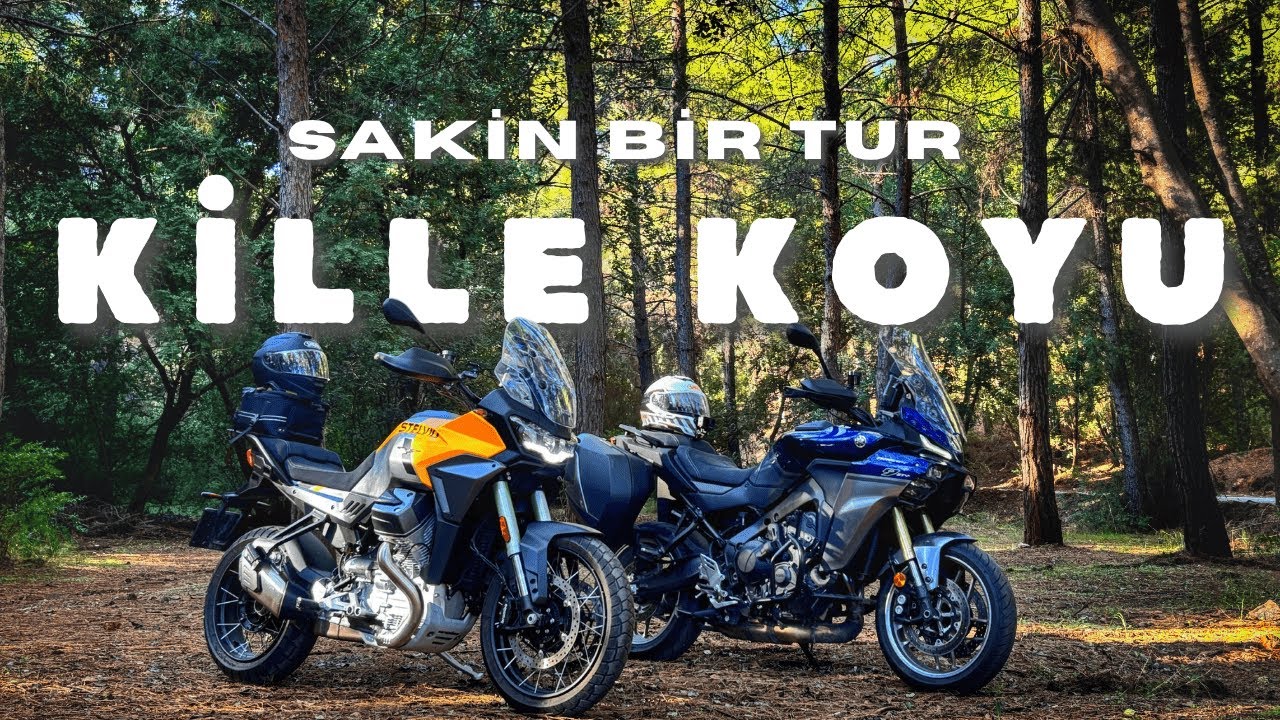 Sakin Bir Turlama // Kille Koyu Turu // Stelvio ve Tracer9GT@AegeanRideVibes