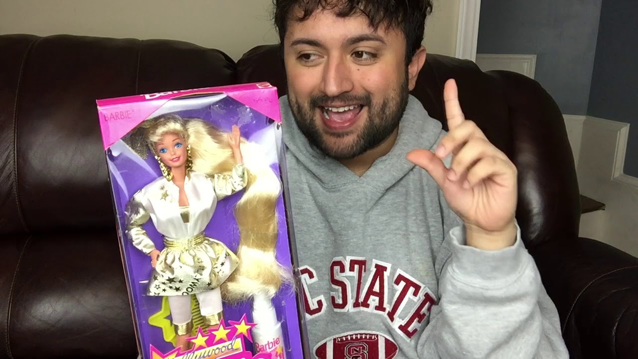 My 90's Barbie Collection and Hollywood Hair Barbie Unboxing