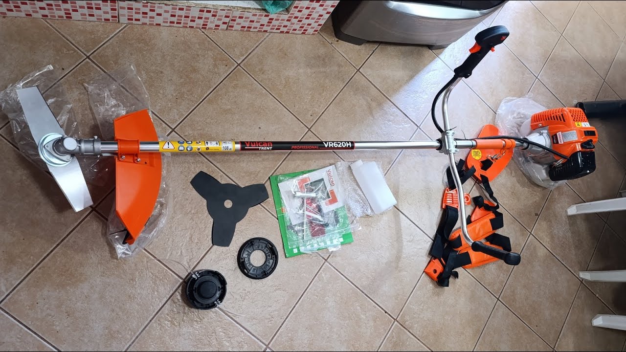 Roçadeira Vulcan Vr620h À Gasolina 62cc 2t