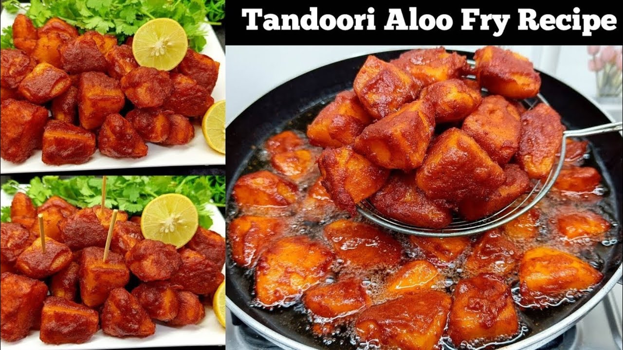 Tandoori Aloo Fry 🔥 The Ultimate Ramzan Snack! | Iftar Special New Crispy Aloo Fry | Potato Snack 