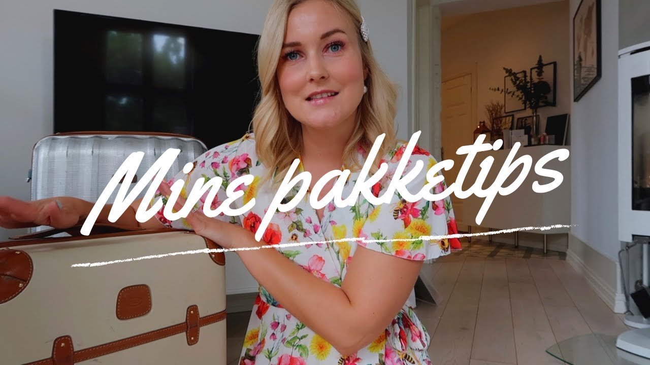 MINE BESTE PAKKETIPS - PAKK MED MEG TIL ITALIA I KAJA-MARIE