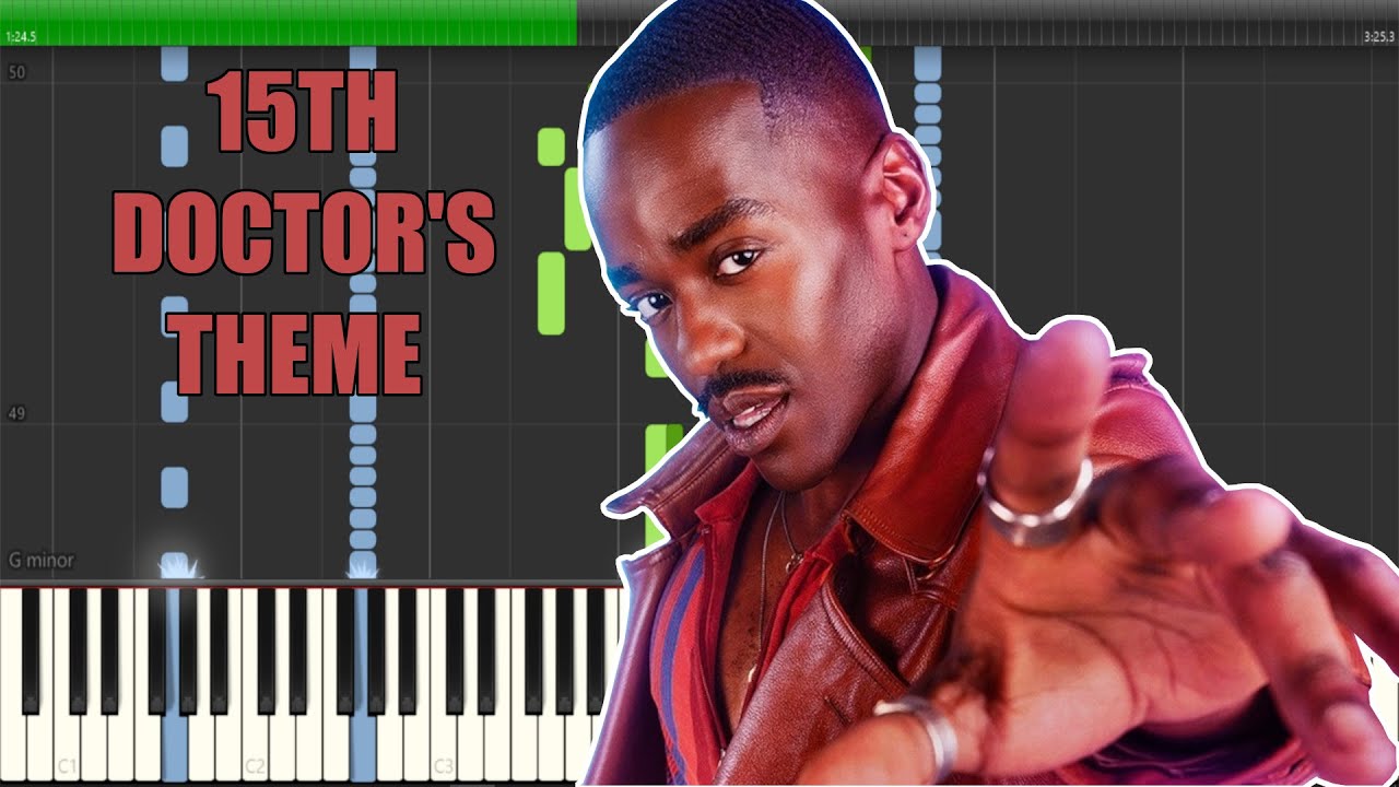 Fifteen (The 15th Doctor's Theme) - Doctor Who - Synthesia Piano Cover