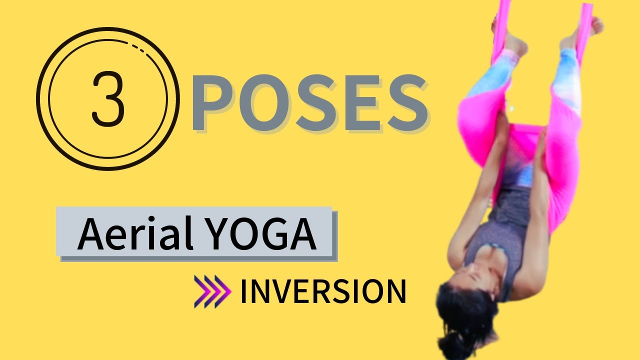 Hammock Yoga Lesson - Inversion Pose / Aerial Yoga Tutorial