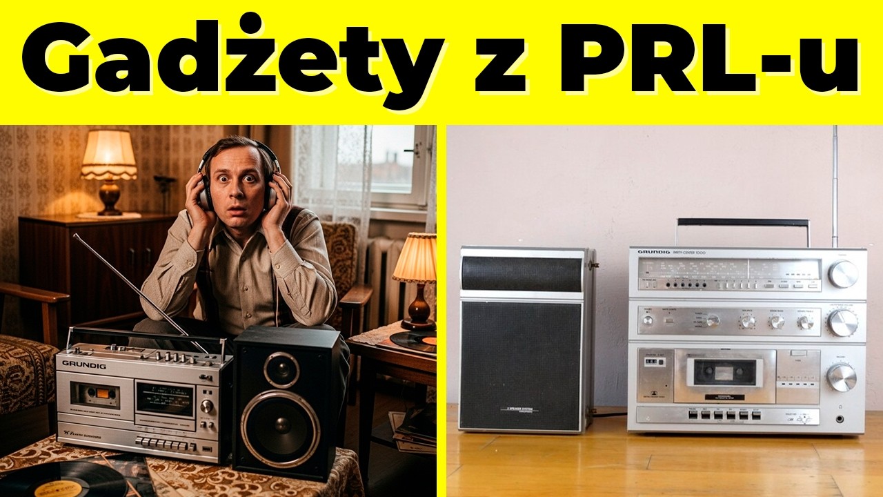 Urządzenia i Gadżety z PRL-u, o Których Nikt Dziś Nie Pamięta. Miałeś je Kiedyś?