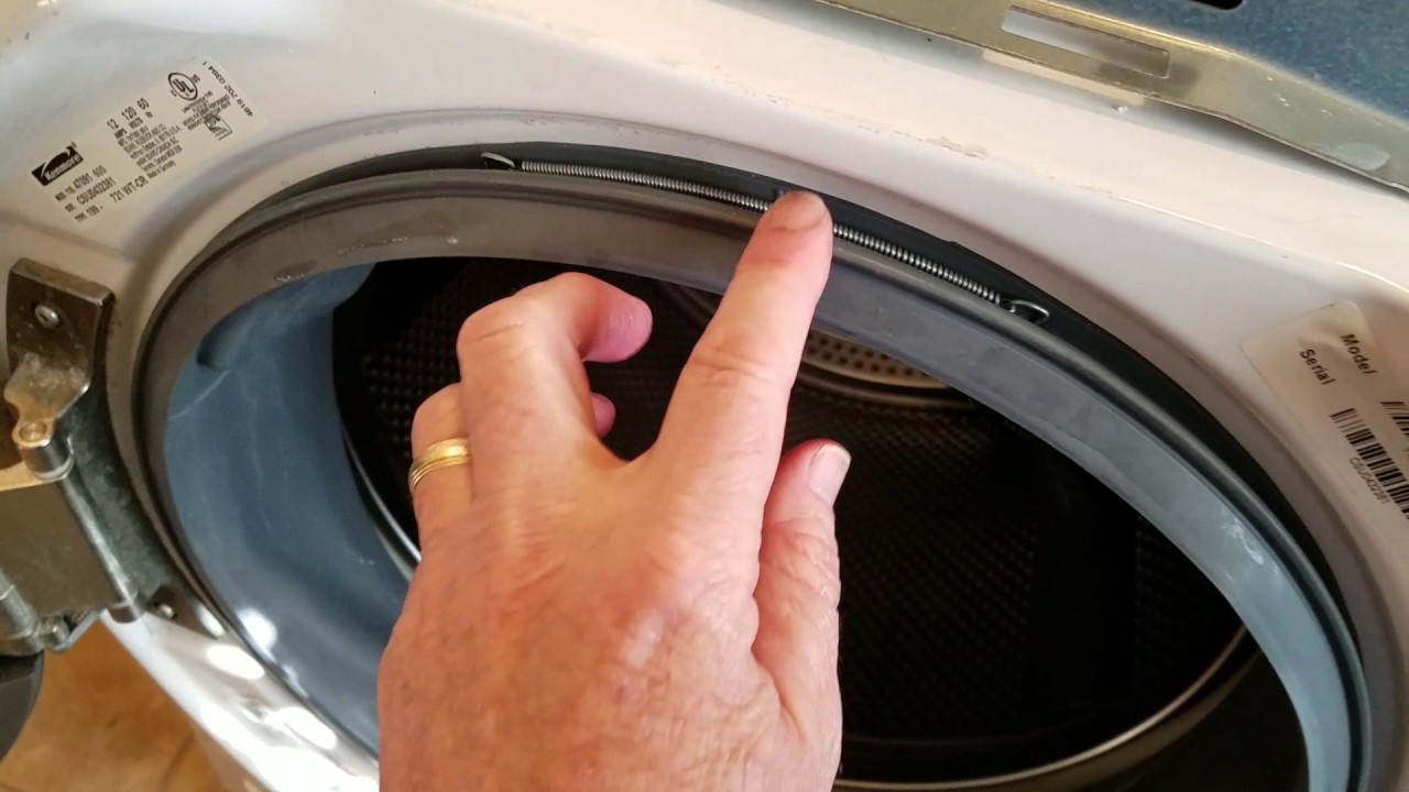 How to Fix a Door Boot Seal on a Kenmore He5t Washing Machine