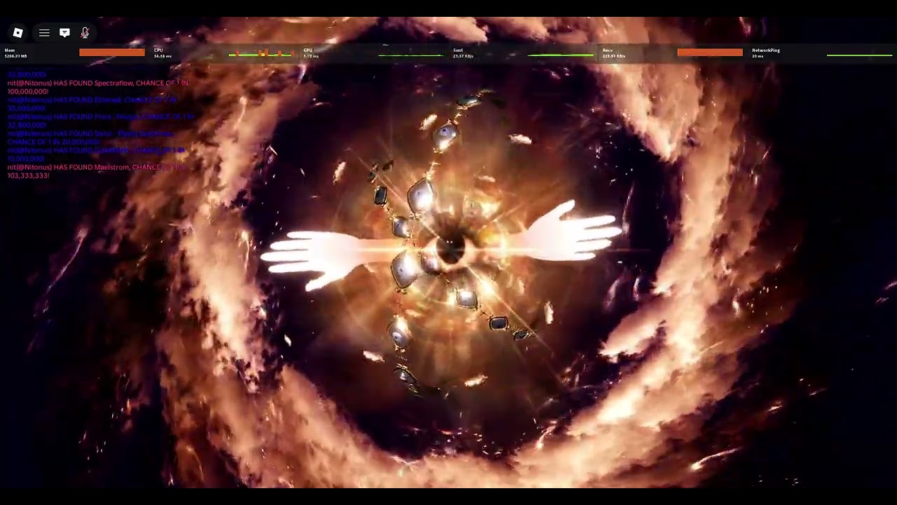 Using 100+ potions in Sol's RNG