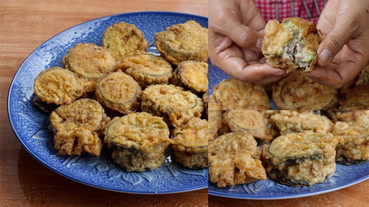 Ground Pork Stuffed Eggplant - Easy and Quick Asian Recipes