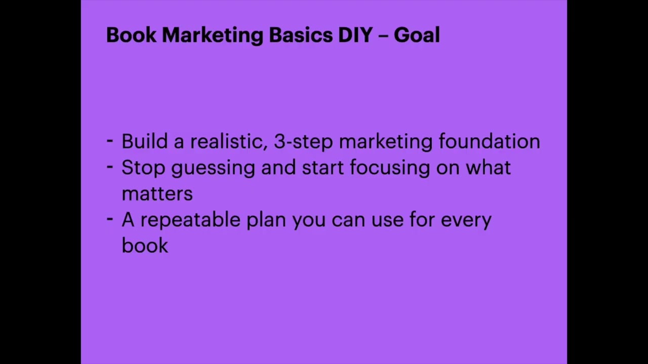 Self-publishing and book marketing coaching options