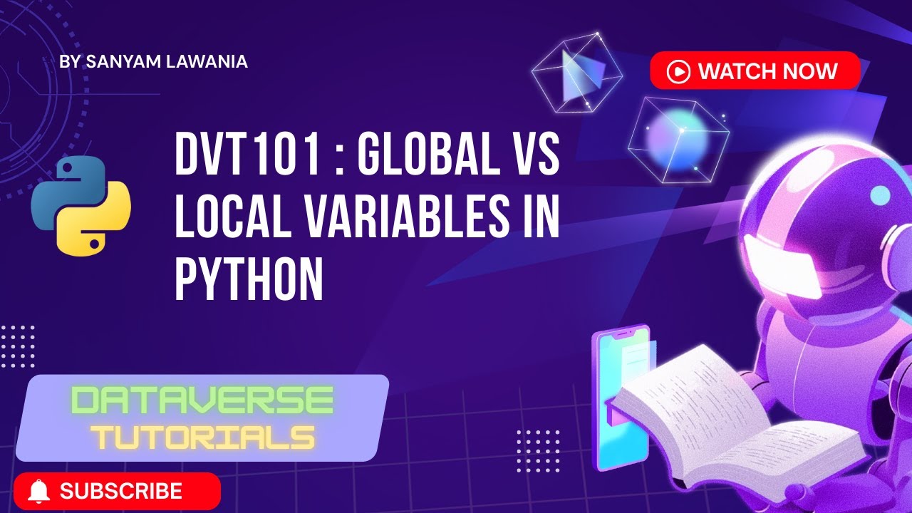 Lecture 12 - Global vs Local Variables in Python Explained in Hindi | Python Scope for Beginners