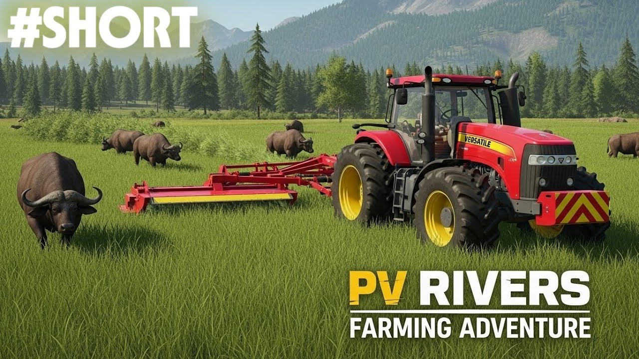 Farming Simulator 25 Live  PV Rivers 4x Map Gameplay by Dajnet 
