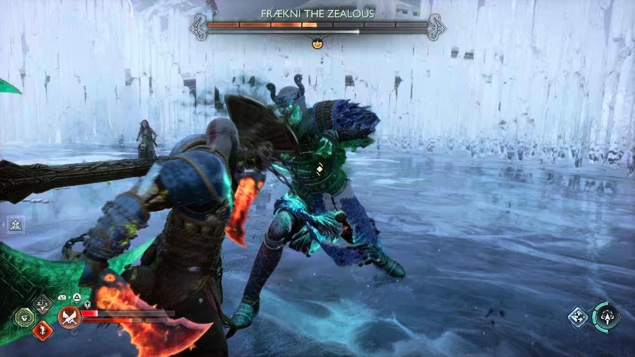 Frækni the Zealous | Berserker Gravestone | God of War Ragnarök