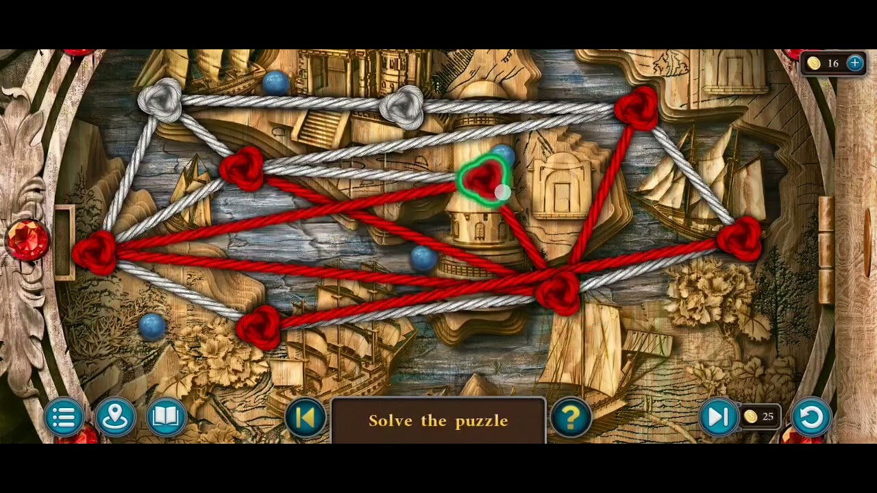 Legendary Tales 4 Chapter 3 Walkthrough of Puzzles - Rope