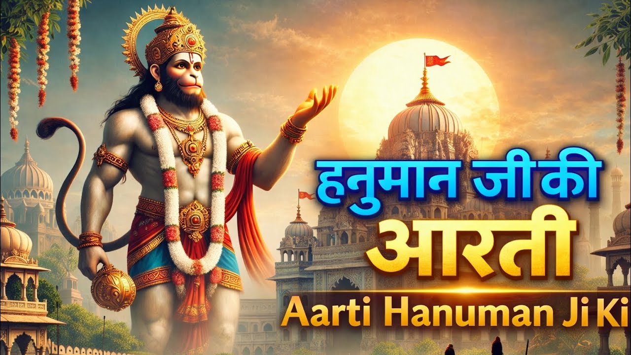 आरती श्री हनुमान जी की |Jai Hanuman Aarti | Bajrangbali Morning Bhajan