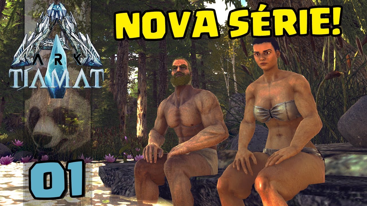 NOVA SÉRIE NO INCRÍVEL MAPA TIAMAT  - ARK:SURVIVAL EVOLVED -  #01