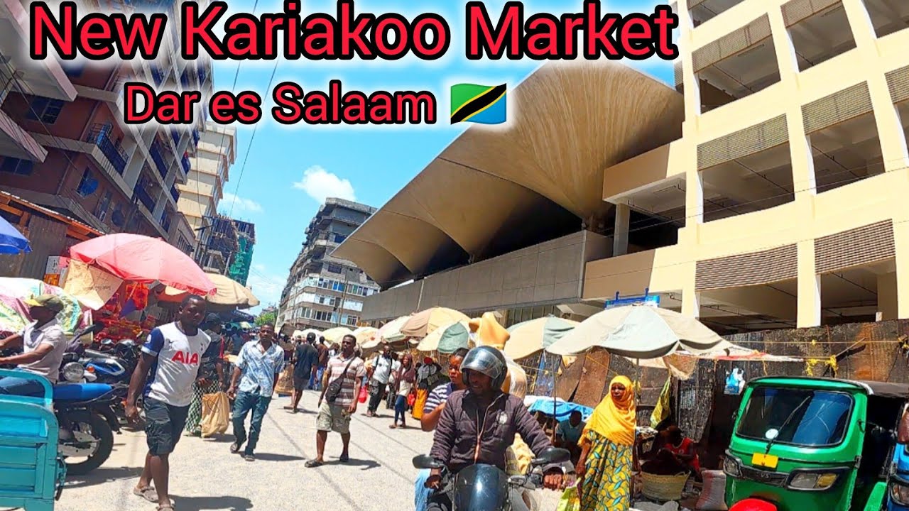 New Kariakoo market in Dar es Salaam Tanzania 🇹🇿 New high rise buildings coming up 