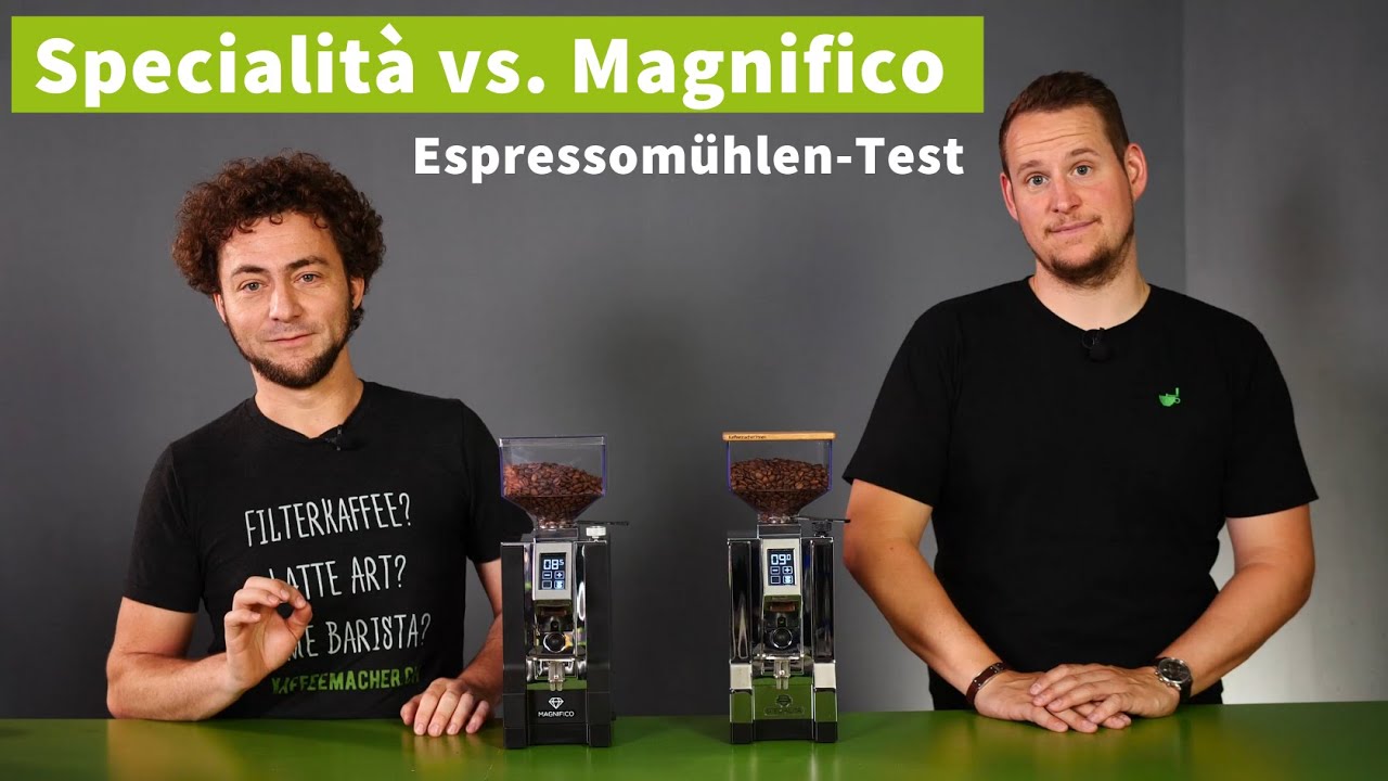Eureka Mignon Magnifico vs. Eureka Specialità - Espressomühlen-Test