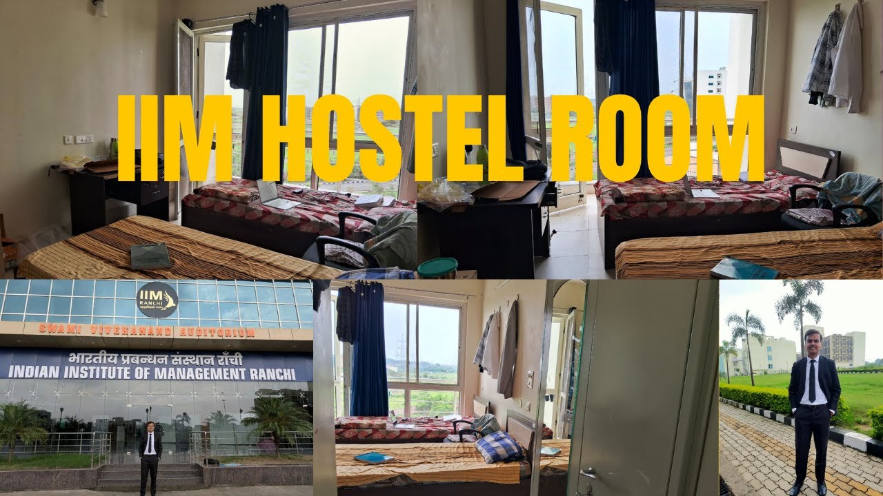 MY HOSTEL ROOM TOUR || IIM RANCHI 🤩