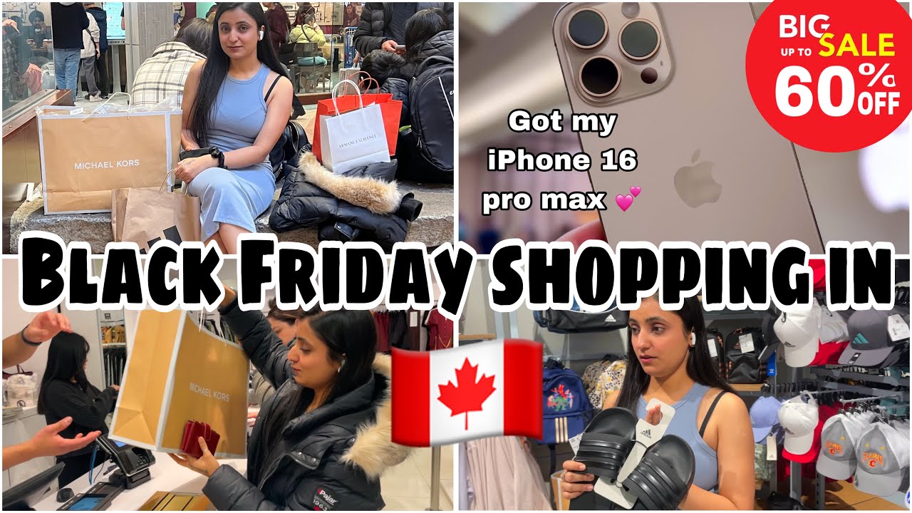 Black Friday Sale in Canada 🇨🇦| 2024 | Buying iPhone 16 Pro Max | Crazy deals | Must watch 🇨🇦