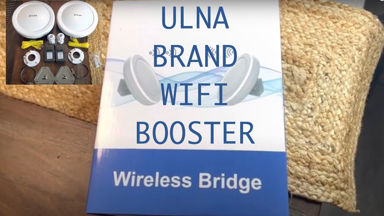 Ulna Brand Wireless Bridge for Long Range Wifi Unboxing, Set up and Review [Ulna Wireless Bridge]