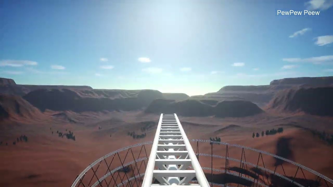 Planet Coaster: Crazy Top Roller Coaster POV