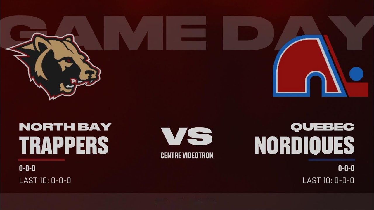 NHL 26 Franchise Mode Episode 3: North Bay Trappers at Quebec Nordiques