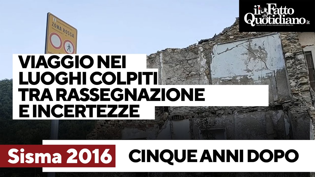 Terremoto 2016, viaggio tra rassegnazione e incertezza. A Tolentino 120 ancora nei container