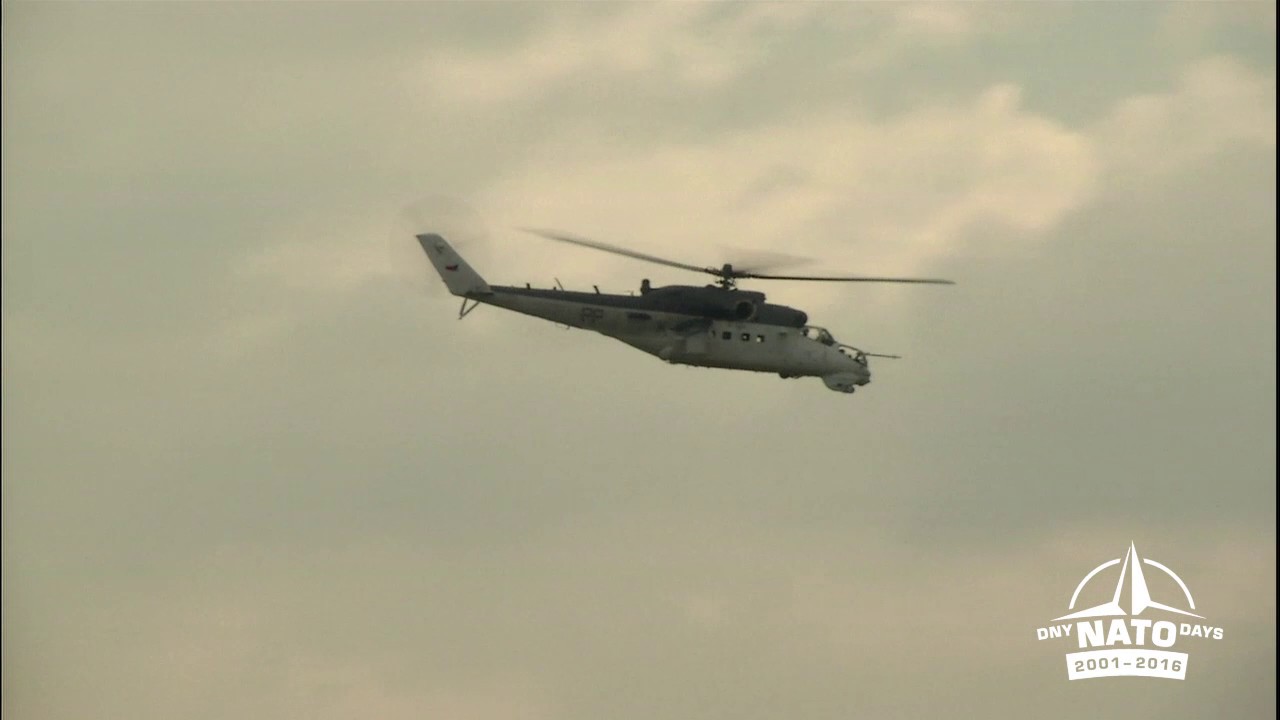 Dny NATO 2016 - vrtulník Mi-24