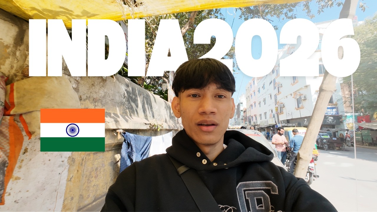 India shocked me 🇮🇳 …this is my honest first impression (New delhi ) Cambodian in Indian