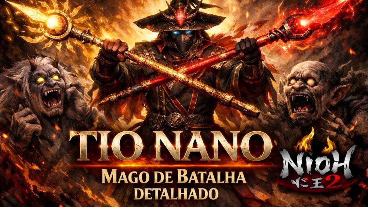 NIOH 2 MAGO DE BATALHA DETALHADO
