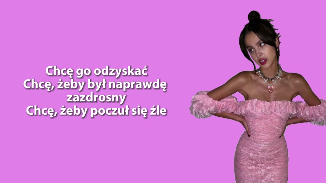 Olivia Rodrigo - get him back! [TŁUMACZENIE PL]