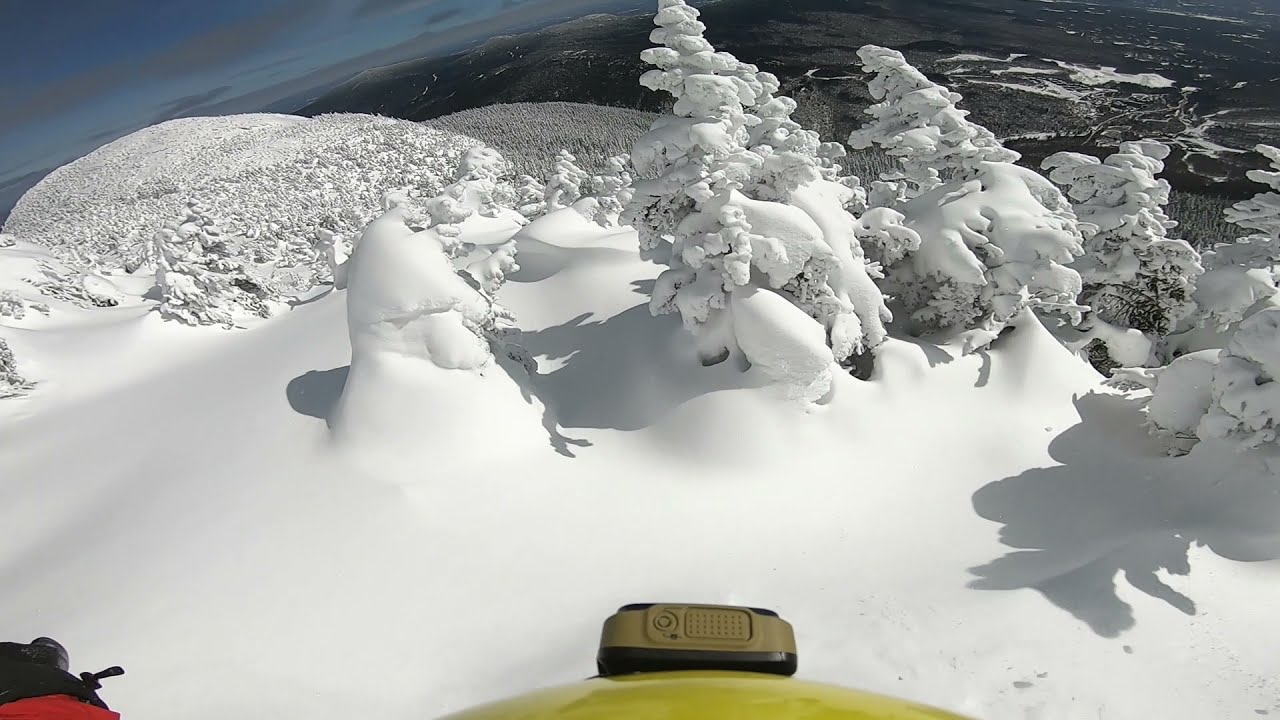 Stowe Winter 2021 Backcountry, sidecountry, and glades.