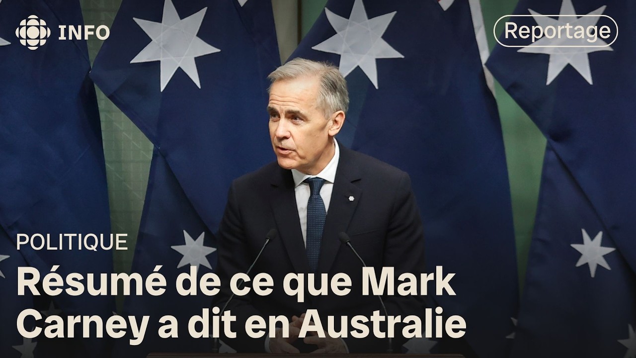 Mark Carney appelle l'Australie à unir ses forces avec le Canada