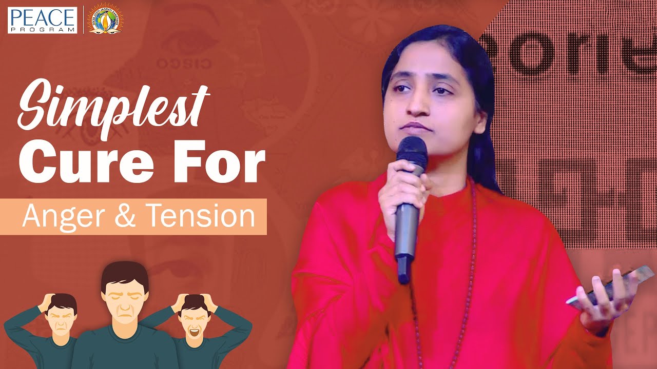 Simplest Cure for Anger & Tension | Sadhvi Dr. Nidhi Bharti Ji | PEACE Program | DJJS