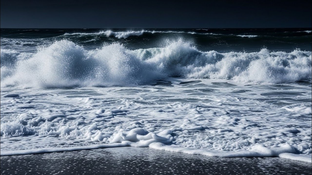 Relax with Ocean Waves 🌊 Gentle Sea Sounds for Deep Sleep, Meditation & Stress Relief