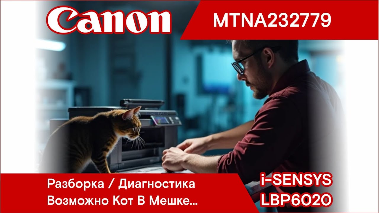 Canon i-sensys LBP6020 - Нужно ли ТО? / Разборка / Диагностика / Кот В Мешке...