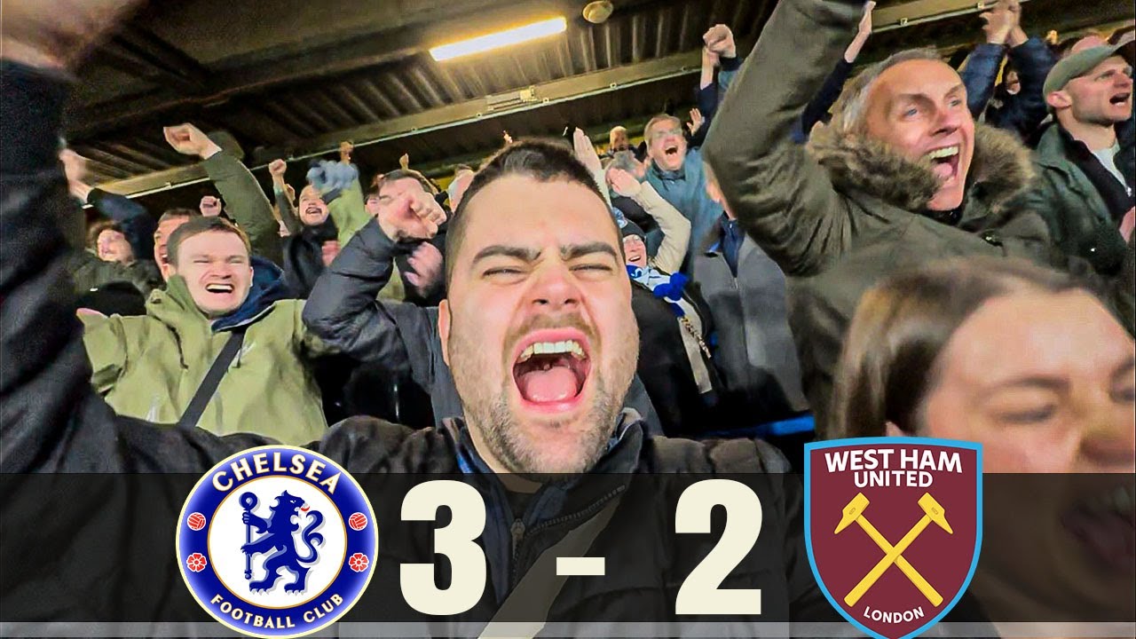 LIMBS AT STAMFORD BRIDGE AS ENZO WINS IT LATE!! 😱 | Chelsea 3 - 2 West Ham | Matchday Vlog (Alex)