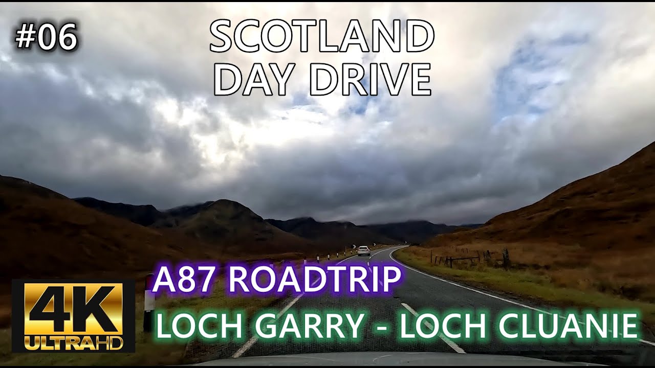 Scottish Highlands Roadtrip #06 | Loch Garry - Loch Cluanie | Nov 2023
