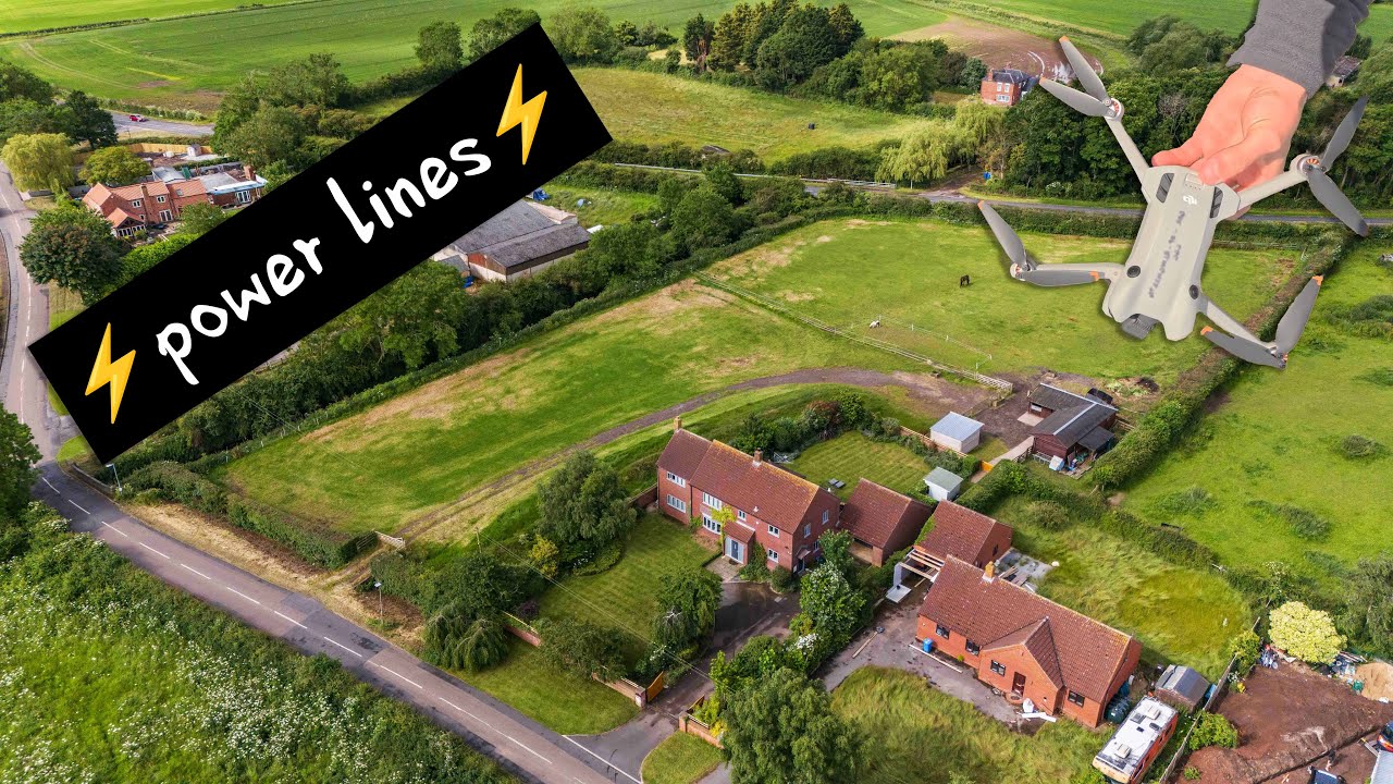 DRONE DANGER at a Property Job ⚡️⚠️