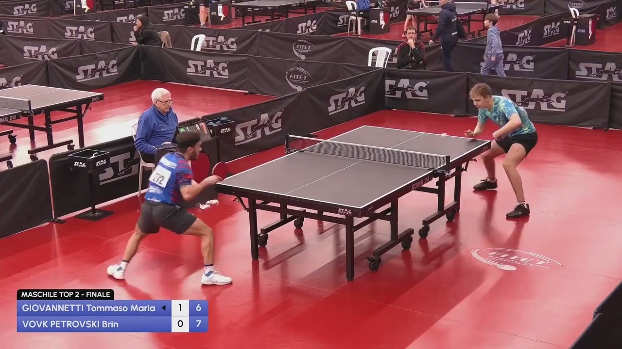 FINALE Torneo Nazionale Top 2 Maschile | Vovk Petrovski Brin - Giovannetti Tommaso