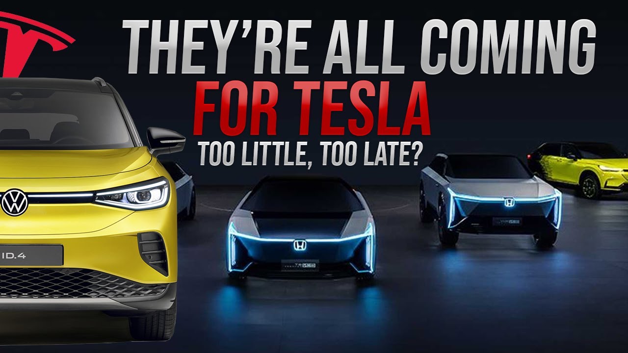 Volkswagen Gaining Tesla FAST! | Honda Announces 5 New Electric Vehicles (With A Twist) | Cybertruck